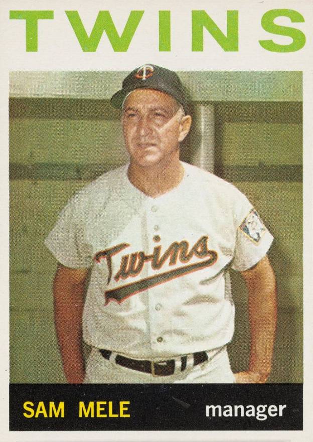 1964 Topps Sam Mele #54 Baseball Card