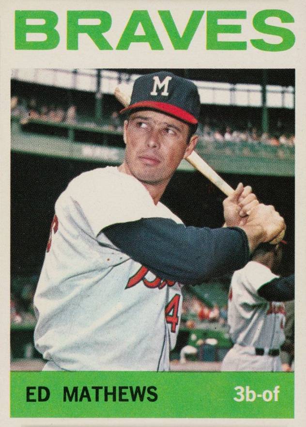 1964 Topps Ed Mathews #35 Baseball Card