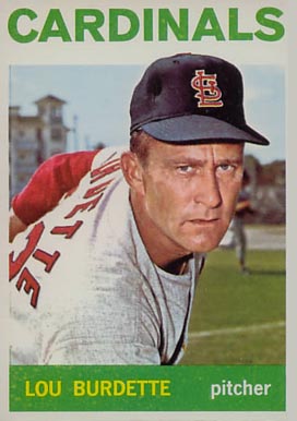 1964 Topps Lou Burdette #523 Baseball Card