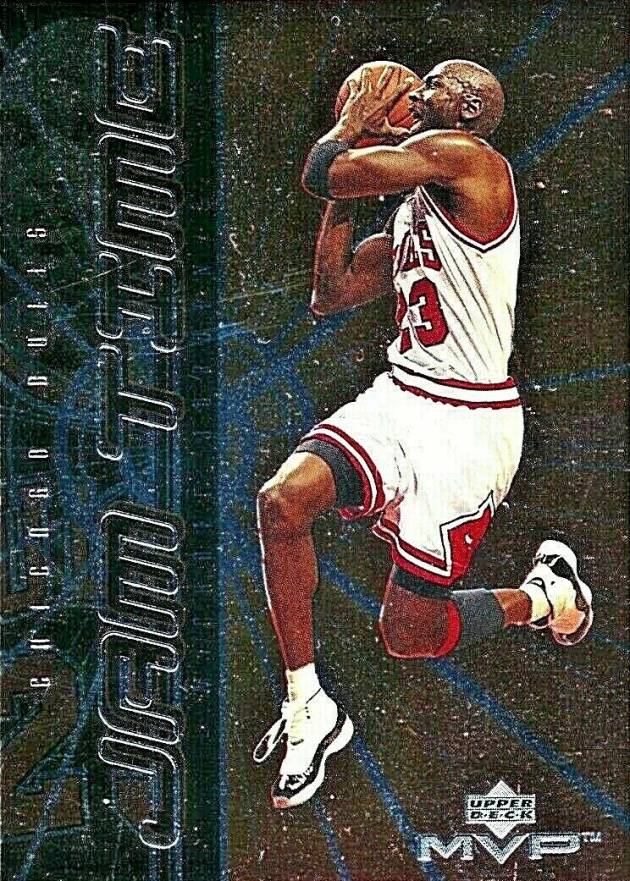 1999 Upper Deck MVP Jam Time Michael Jordan #JT1 Basketball Card