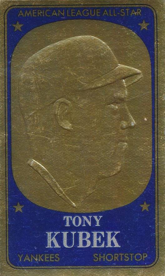 1965 Topps Embossed Tony Kubek #71 Baseball Card