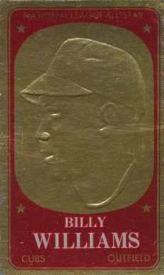 1965 Topps Embossed Billy Williams #40 Baseball Card