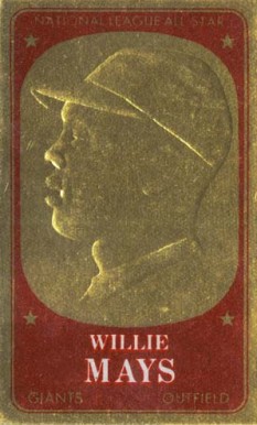 1965 Topps Embossed Willie Mays #27 Baseball Card