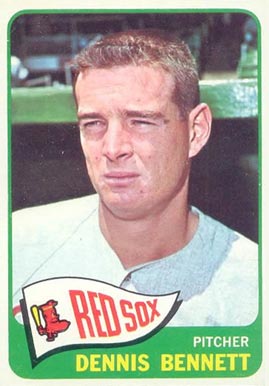 1965 Topps Dennis Bennett #147 Baseball Card