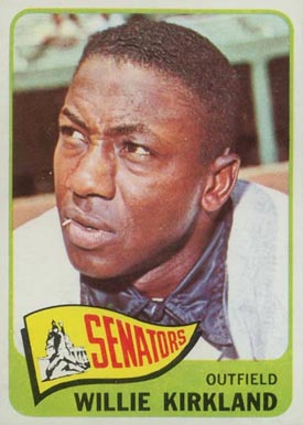 1965 Topps Willie Kirkland #148 Baseball Card