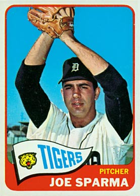 1965 Topps Joe Sparma #587 Baseball Card