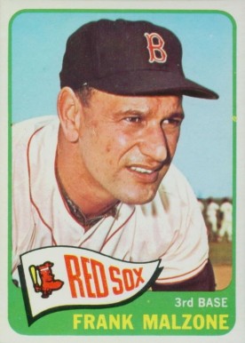 1965 Topps Frank Malzone #315 Baseball Card