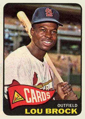 1965 Topps Lou Brock #540 Baseball Card
