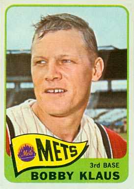 1965 Topps Bobby Klaus #227 Baseball Card