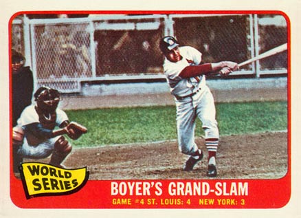 1965 Topps World Series Game #4 #135 Baseball Card