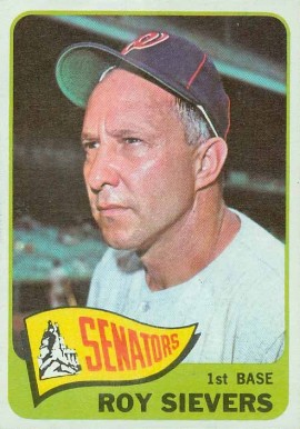 1965 Topps Roy Sievers #574 Baseball Card