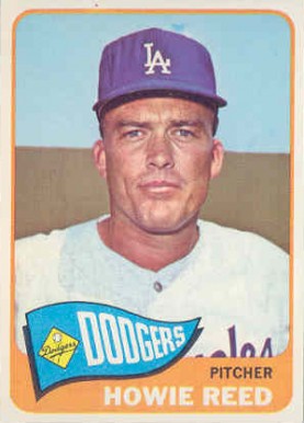 1965 Topps Howie Reed #544 Baseball Card
