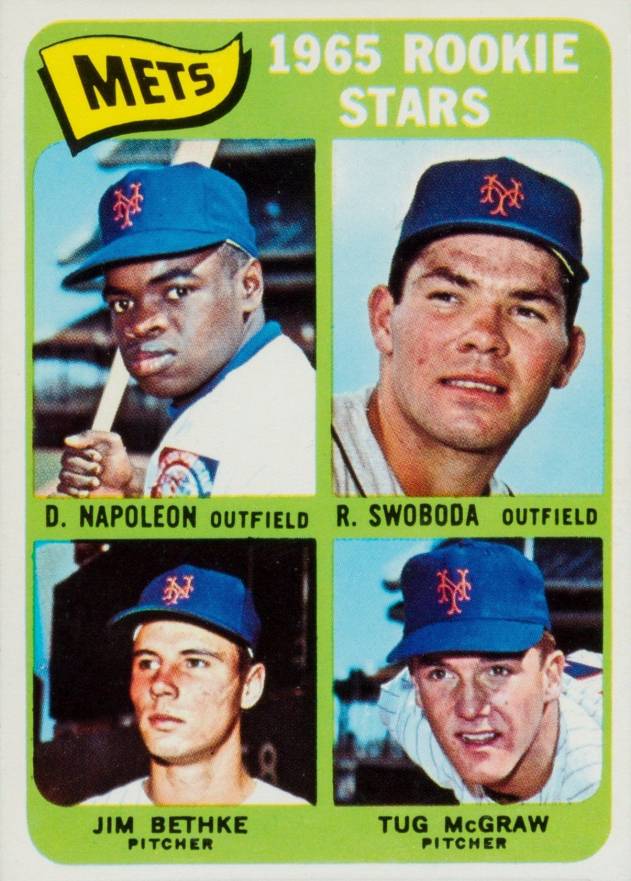 1965 Topps Mets Rookies #533 Baseball Card