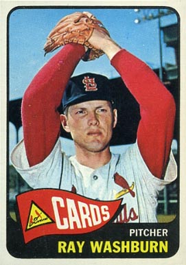 1965 Topps Ray Washburn #467 Baseball Card