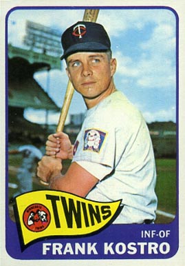 1965 Topps Frank Kostro #459 Baseball Card