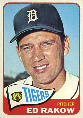1965 Topps Ed Rakow #454 Baseball Card