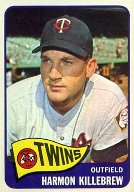 1965 Topps Harmon Killebrew #400 Baseball Card