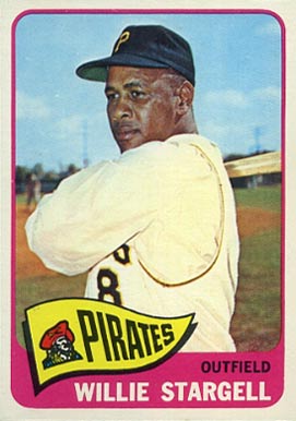 1965 Topps Willie Stargell #377 Baseball Card