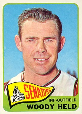 1965 Topps Woody Held #336 Baseball Card