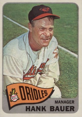 1965 Topps Hank Bauer #323 Baseball Card