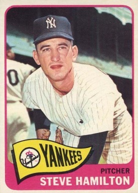 1965 Topps Steve Hamilton #309 Baseball Card