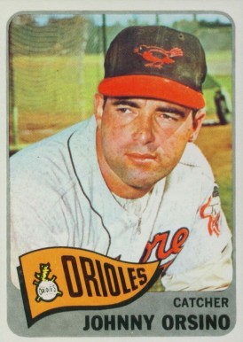 1965 Topps Johnny Orsino #303 Baseball Card