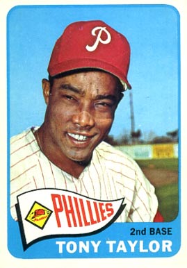 1965 Topps Tony Taylor #296 Baseball Card