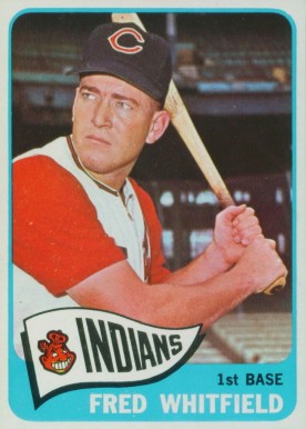 1965 Topps Fred Whitfield #283 Baseball Card
