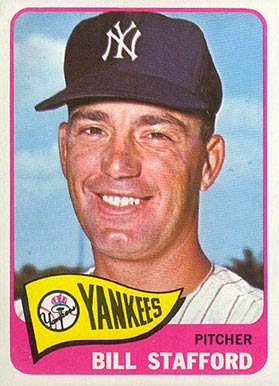 1965 Topps Bill Stafford #281 Baseball Card