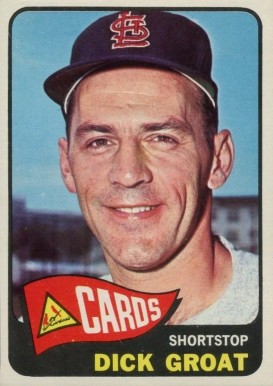 1965 Topps Dick Groat #275 Baseball Card