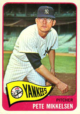 1965 Topps Pete Mikkelsen #177 Baseball Card