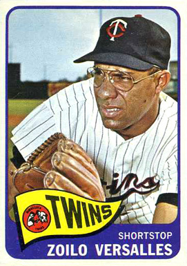 1965 Topps Zoilo Versalles #157 Baseball Card