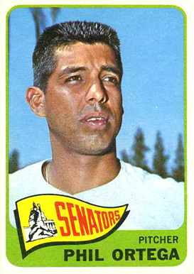 1965 Topps Phil Ortega #152 Baseball Card
