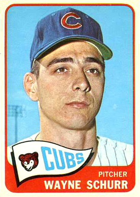 1965 Topps Wayne Schurr #149 Baseball Card