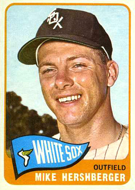 1965 Topps Mike Hershberger #89 Baseball Card