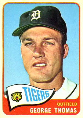 1965 Topps George Thomas #83 Baseball Card