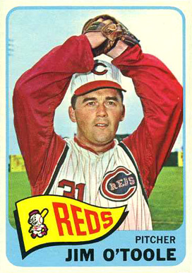 1965 Topps Jim O'Toole #60 Baseball Card
