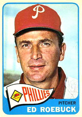 1965 Topps Ed Roebuck #52 Baseball Card