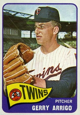 1965 Topps Gerry Arrigo #39 Baseball Card