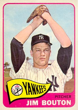1965 Topps Jim Bouton #30 Baseball Card