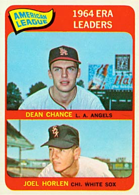 1965 Topps A.L. ERA Leaders #7 Baseball Card