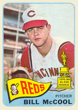 1965 Topps Bill McCool #18 Baseball Card