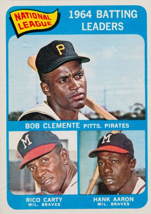 1965 Topps N.L. Batting Leaders #2 Baseball Card