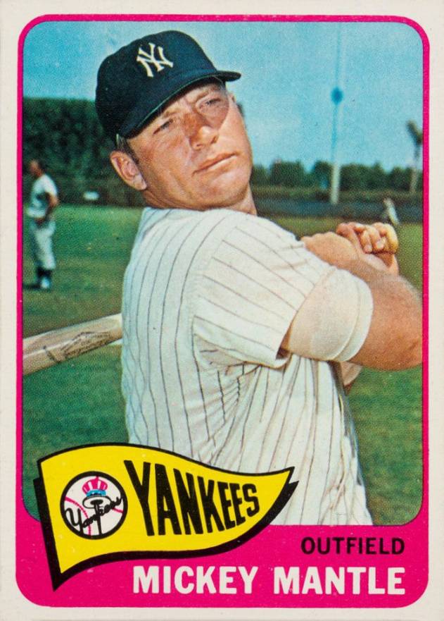 1965 Topps Mickey Mantle #350 Baseball Card