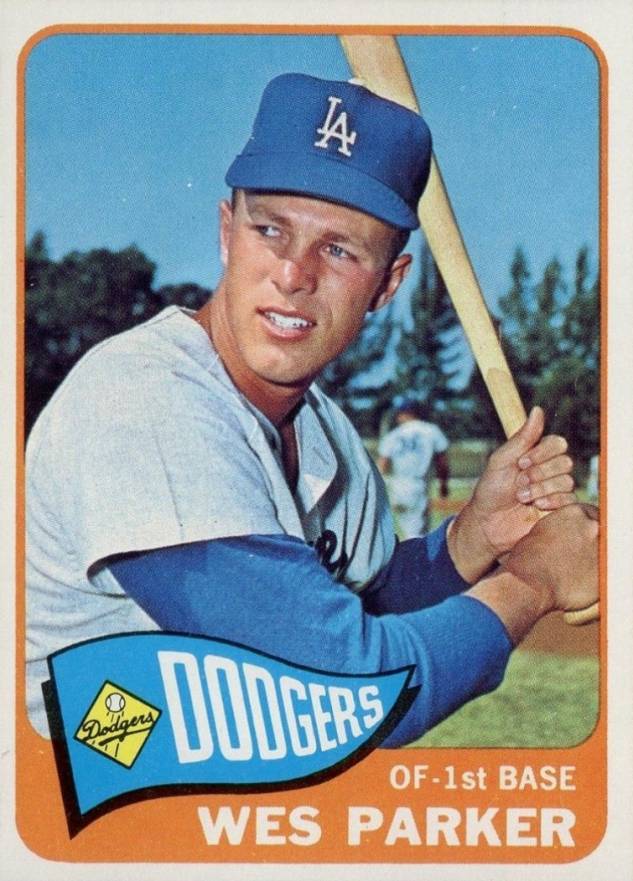 1965 Topps Wes Parker #344 Baseball Card
