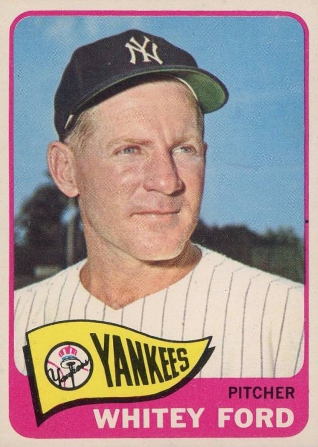 1965 Topps Whitey Ford #330 Baseball Card