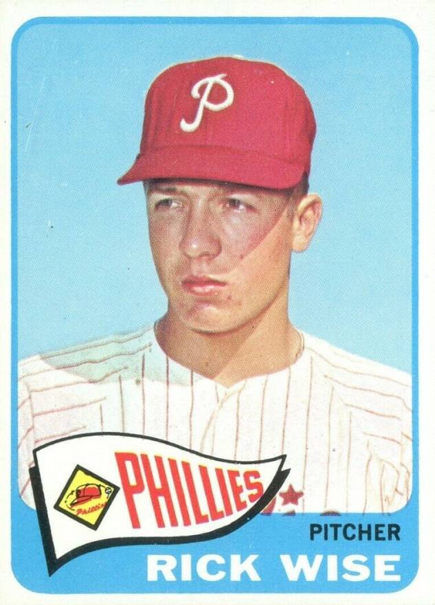 1965 Topps Rick Wise #322 Baseball Card