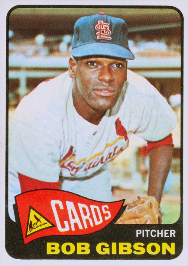 1965 Topps Bob Gibson #320 Baseball Card
