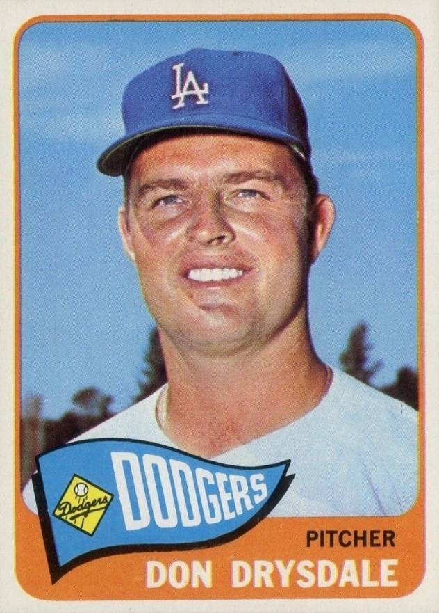1965 Topps Don Drysdale #260 Baseball Card