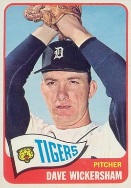 1965 Topps Dave Wickersham #375 Baseball Card